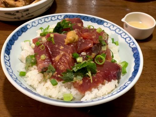 かつお漬け丼